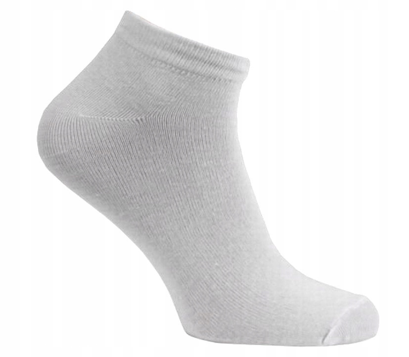 

38-41 Stopki damskie Bawełna skarpetki Białe+kolor