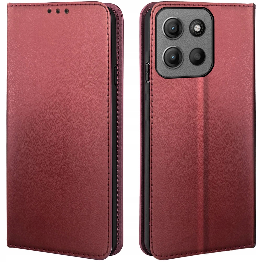 Etui Do Motorola Moto G15 G17 G17 Power Magnetic Smart Case Szkło 9H