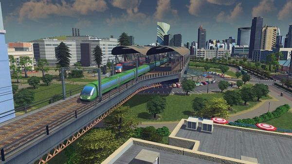 CITIES SKYLINES CONTENT CREATOR PACK TRAIN STATIONS PL STEAM KLUCZ + GRATIS Wersja gry cyfrowa