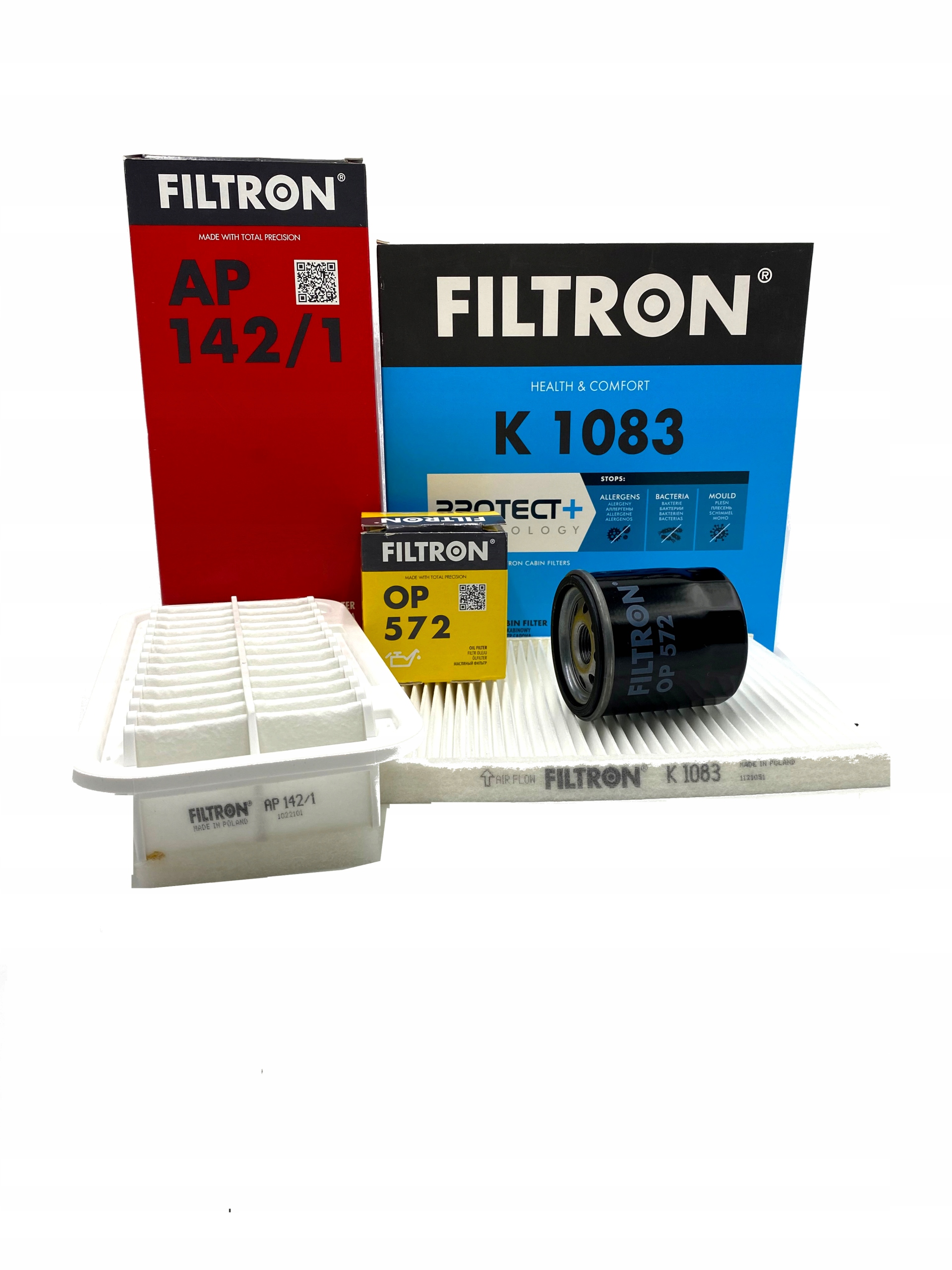 

Zestaw Filtrów Filtron Toyota Yaris 1.0