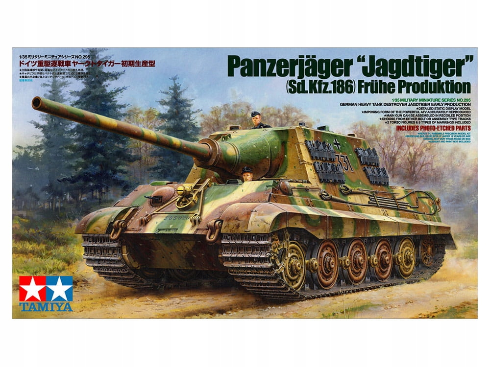 Jagdtiger (počáteční výroba) 1:35 Tamiya 35295