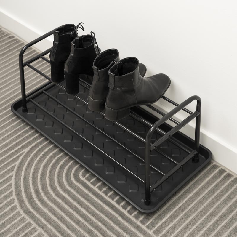 METALOWA PÓŁKA NA BUTY OBUWIE STOJAK REGAŁ Maksymalna liczba par butów 12