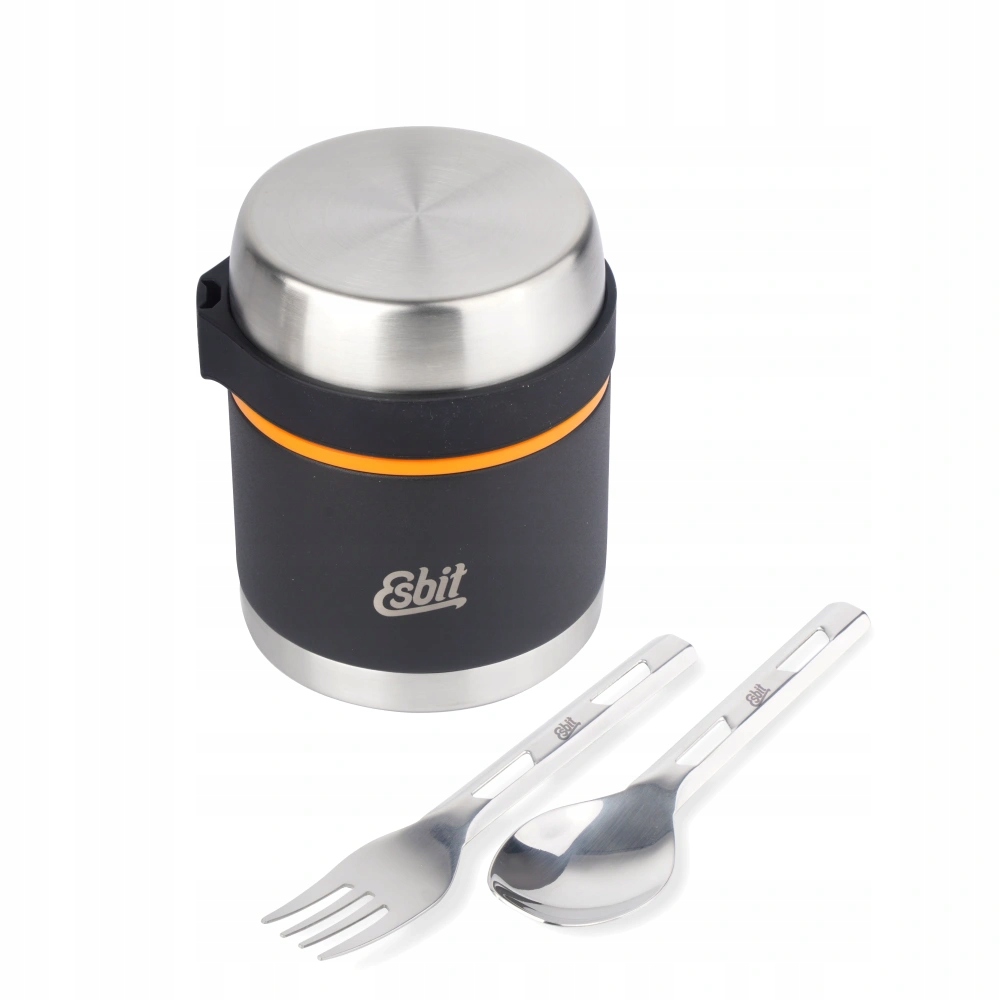 Esbit Termos na żywność Classic Food Jug Cutlery Set 500 ml Czarny
