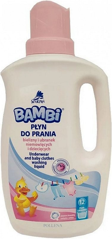 BAMBI Płyn do Prania Dla Dzieci i Niemowląt 1000ml