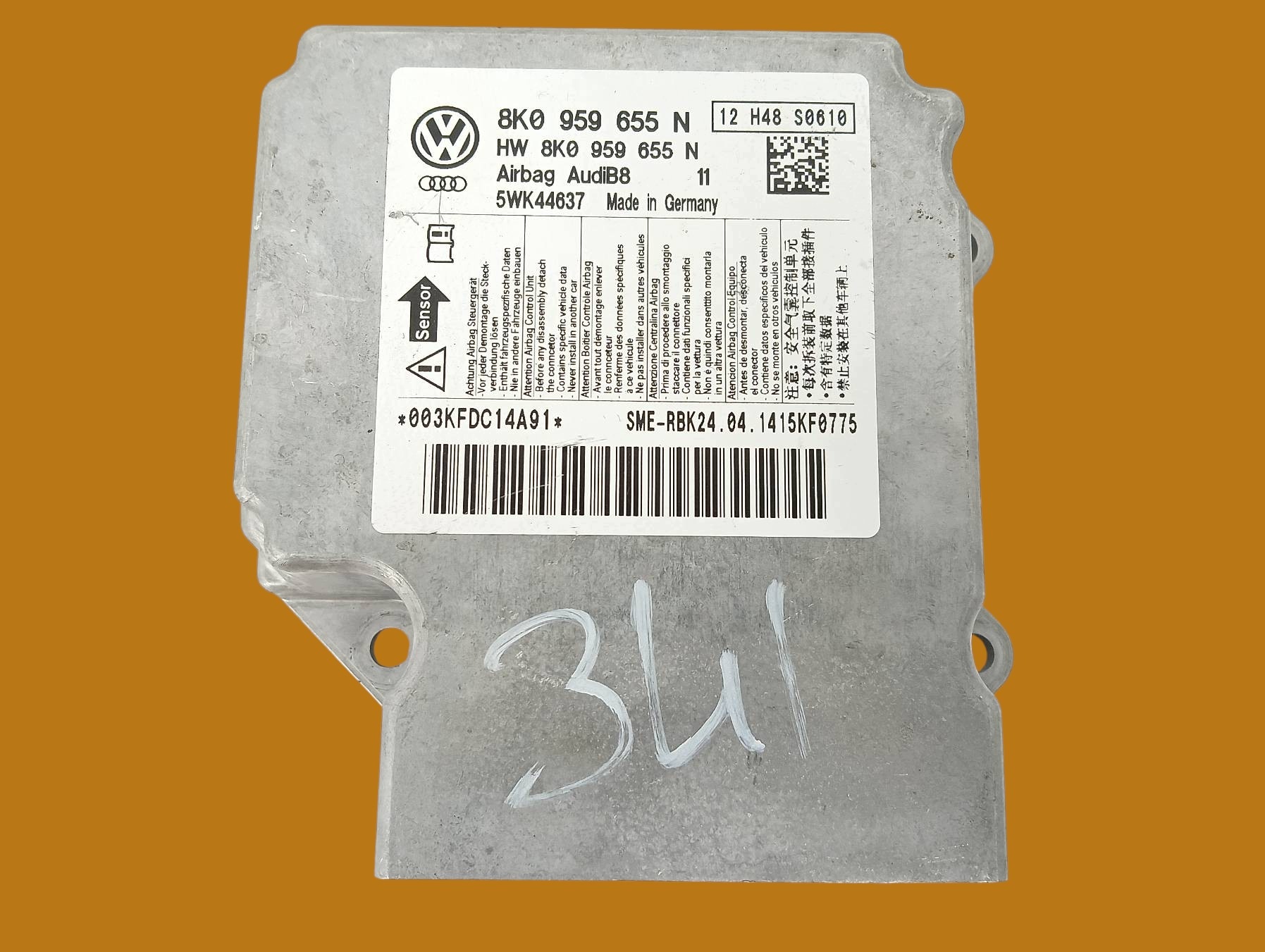SENSOR airbag 8K0959655N Audi A4 IV (2008-2015) B8