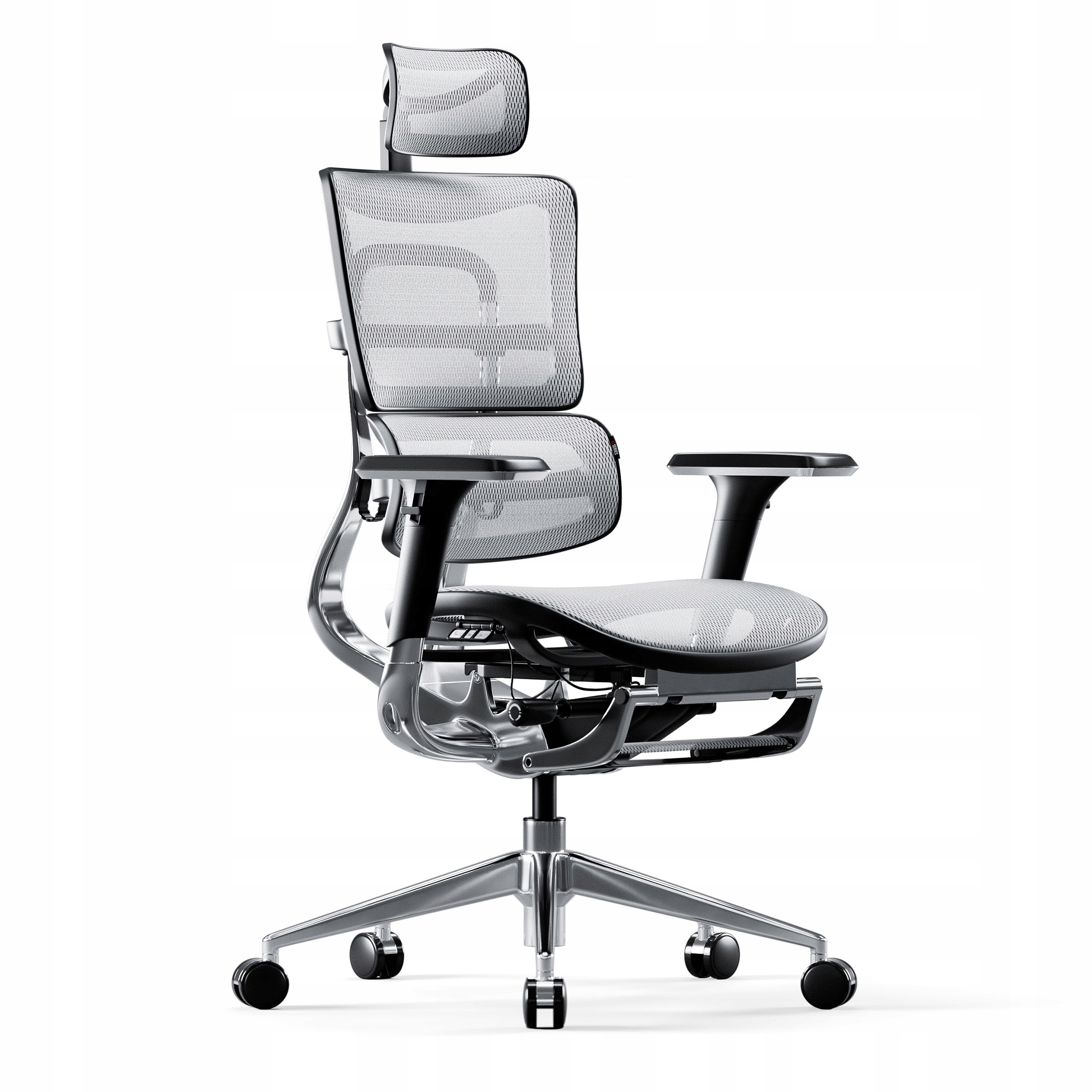 Fotel ergonomiczny Diablo Chairs V Master Czarno biały