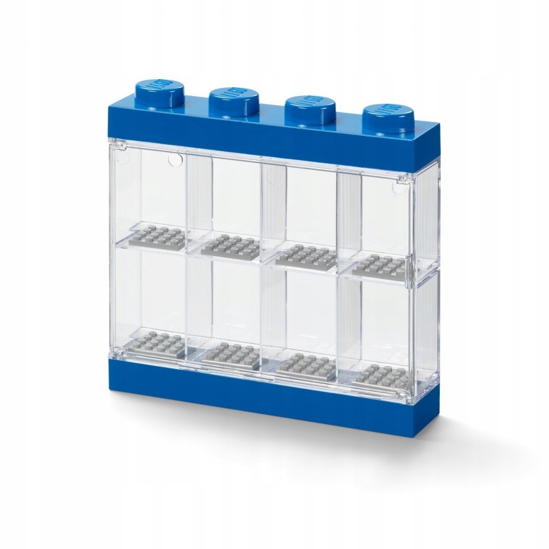 

Lego Gablota Na 8 Minifigurek Pojemnik Niebieski