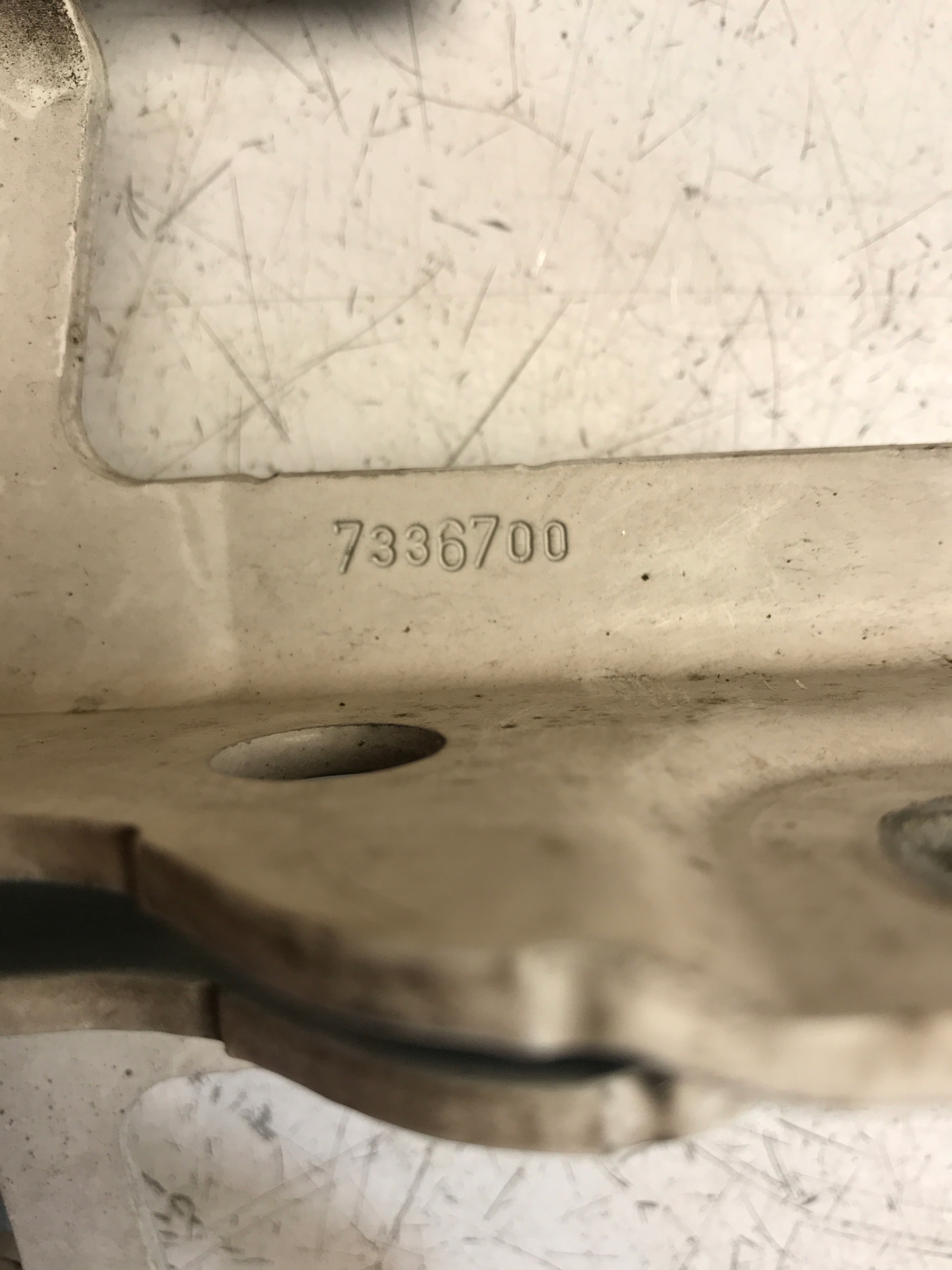 hinge bonnet hinges left right BMW 1 F20 7336699