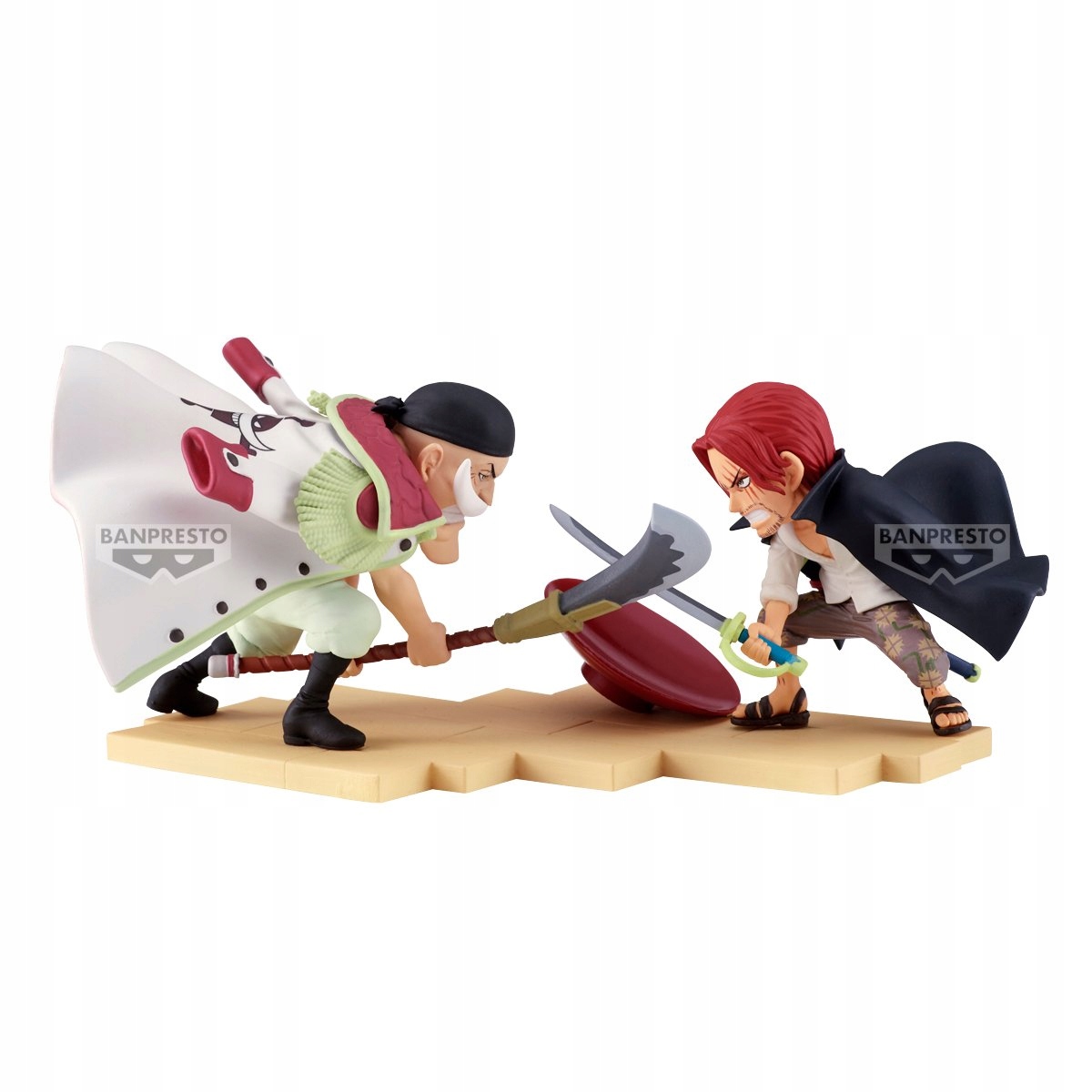 One Piece Edward Newgate Vs Shanks figurka Wcf Log Stories 13cm