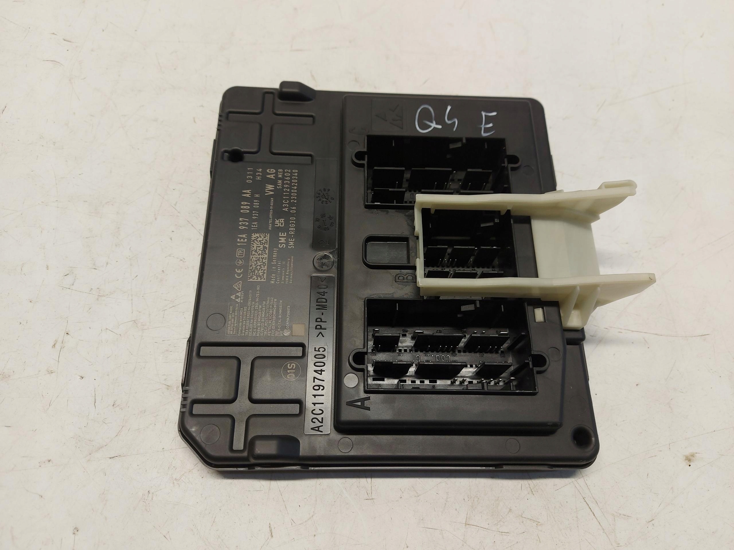 Audi Q4 E-TRON 89A 89E module control unit KOMFORTU 1EA937089AA