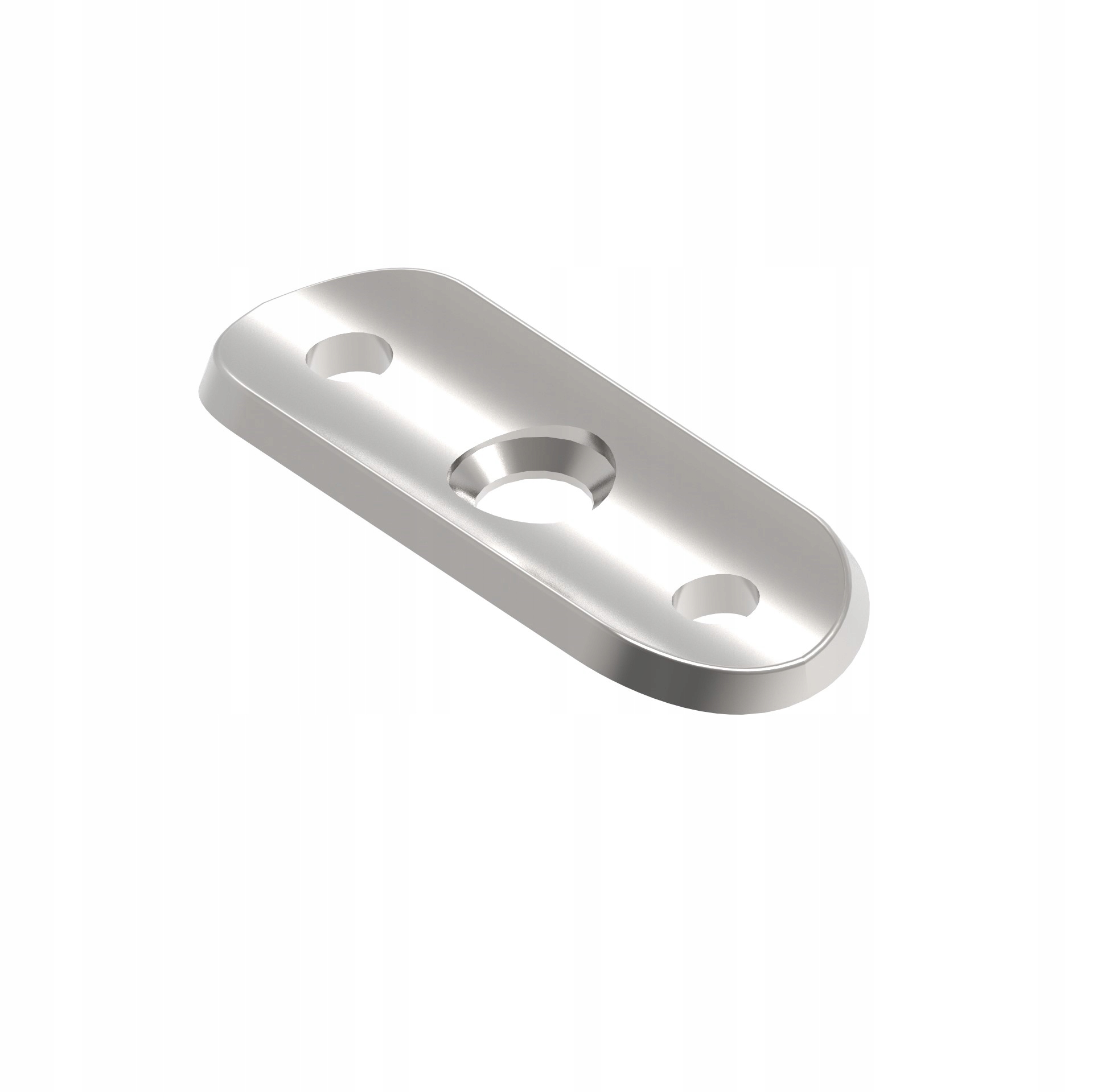 

Blaszka montażowa pochwytu poręczy barierki Stal