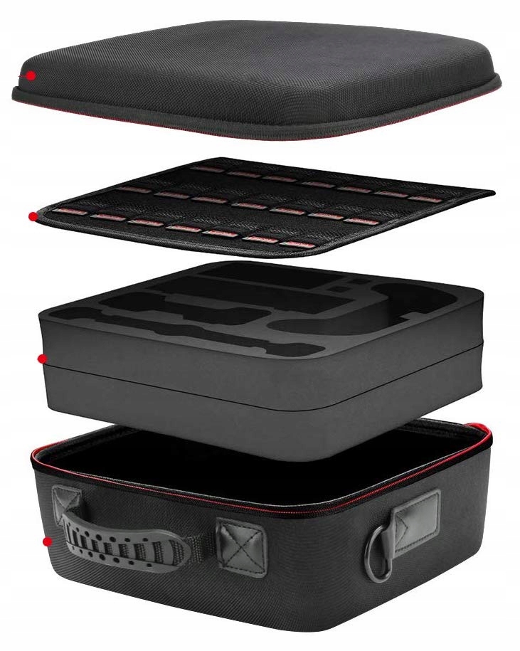 ETUI CASE XXL WZMOCNIONY DO NINTENDO SWITCH OLED - Torba Pokrowiec Producent DT