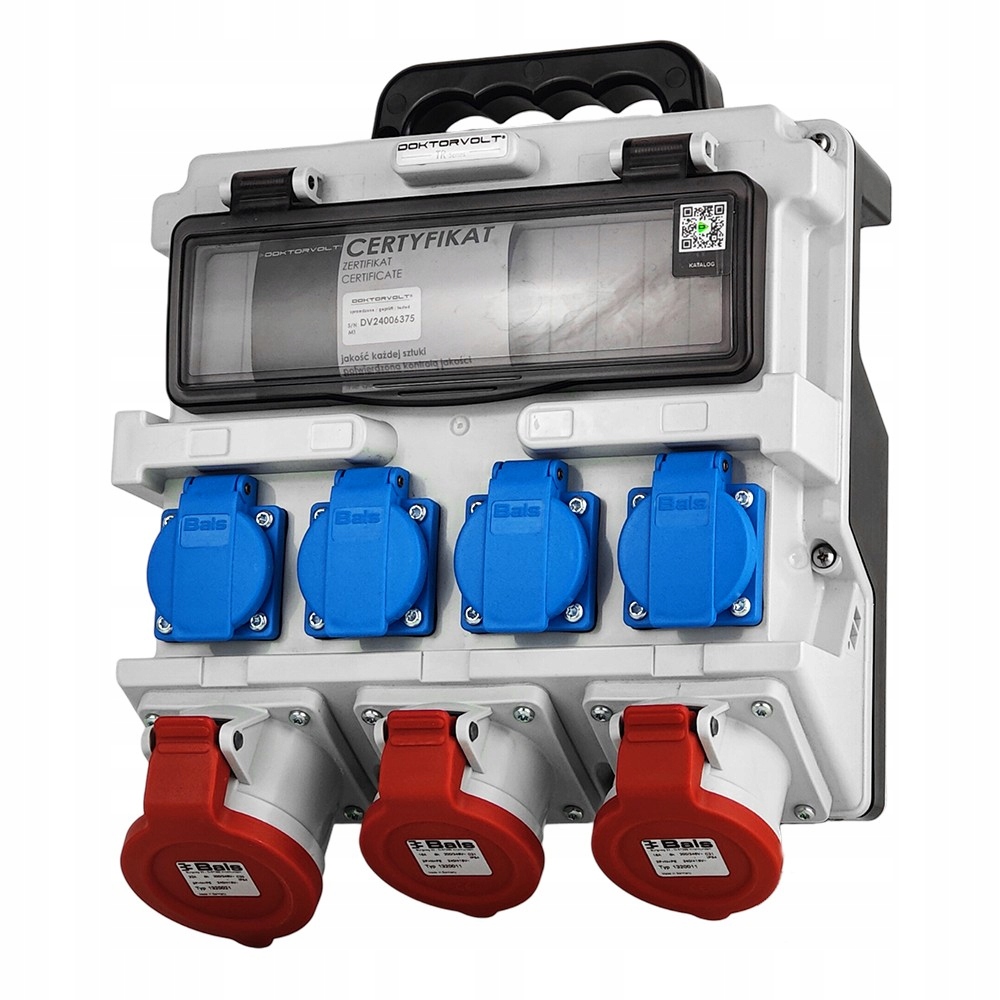 Elektrický rozvádzač s držiakom 4x230V 2x16A 32A, rozvodná skrinka
