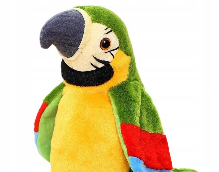 GADAJĄCA PAPUGA INTERAKTYWNA PRZEDRZEŹNIACZ TAŃCZY Rodzaj pluszaki interaktywne