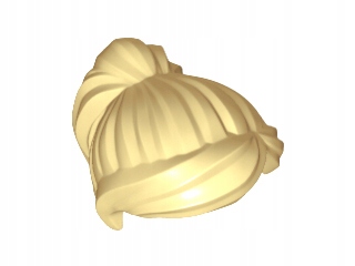 

Lego 87990 figurka włosy kucyk piaskowy Tan 1szt N