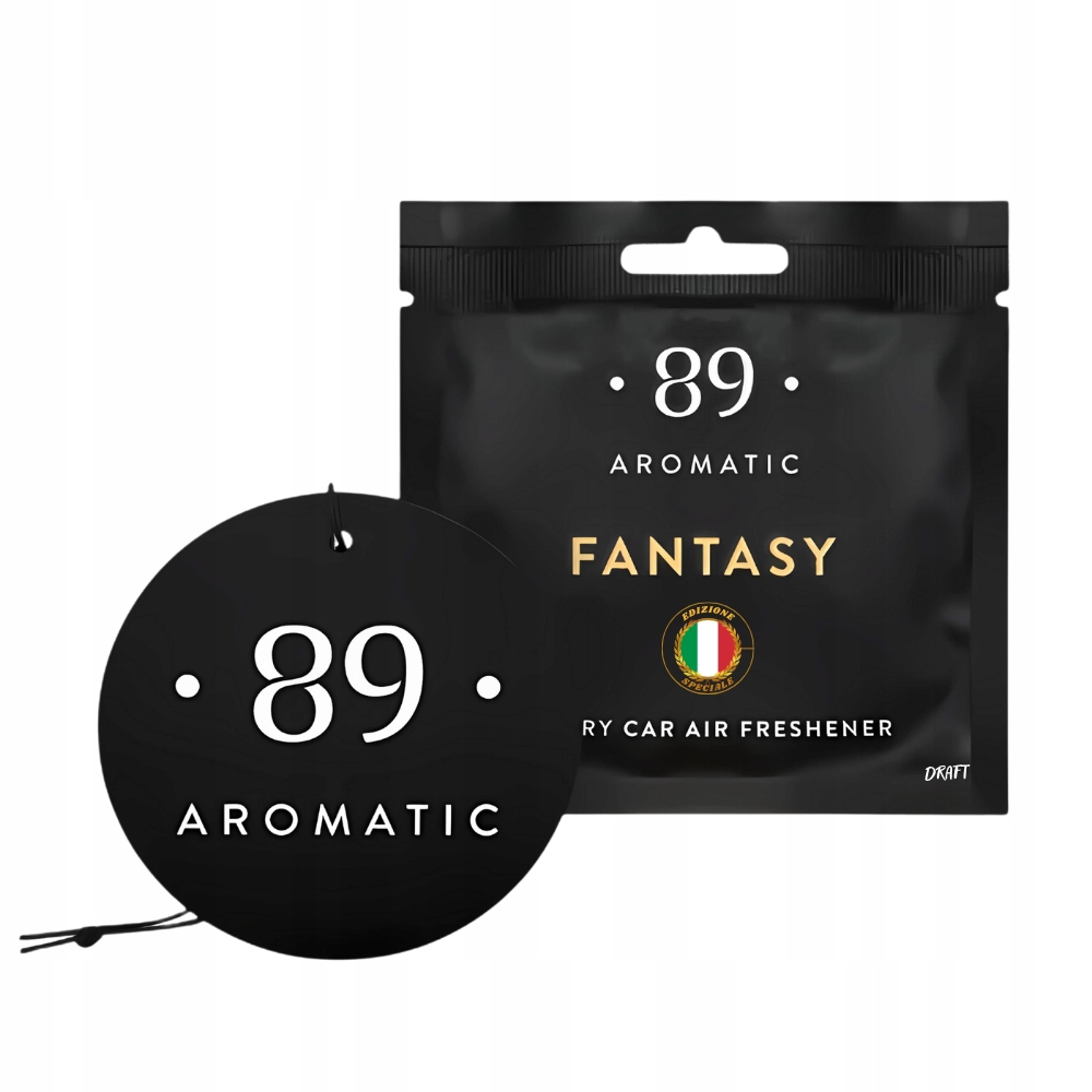 AROMATIC89 zawieszka Fantasy długotrwały zapach do samochodu 20 dni