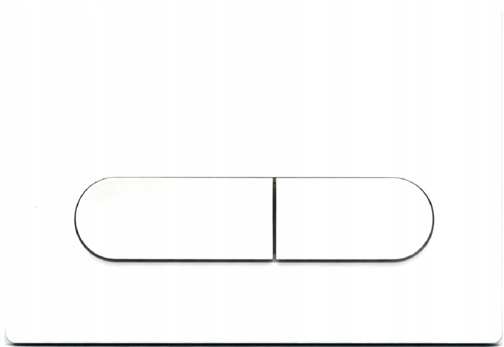 Splachovací tlačítko T1 bílé pro Wc stojan Geberit Duofix Basic UP100 Delta