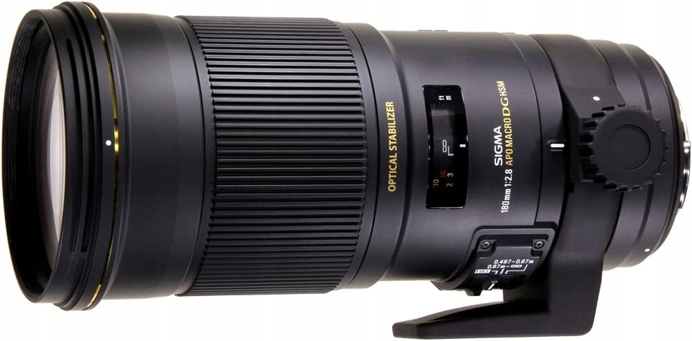 SIGMA APO 180mm f2.8 macro Nikon Fマウント Sigma 180 mm f/2.8 APO Macro EX DG OS HSM Nikon - Sklep