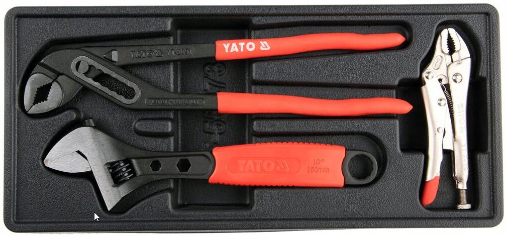 WKŁAD DO SZUFLADY ZESTAW SZCZYPIEC 3CZ. YT-55473