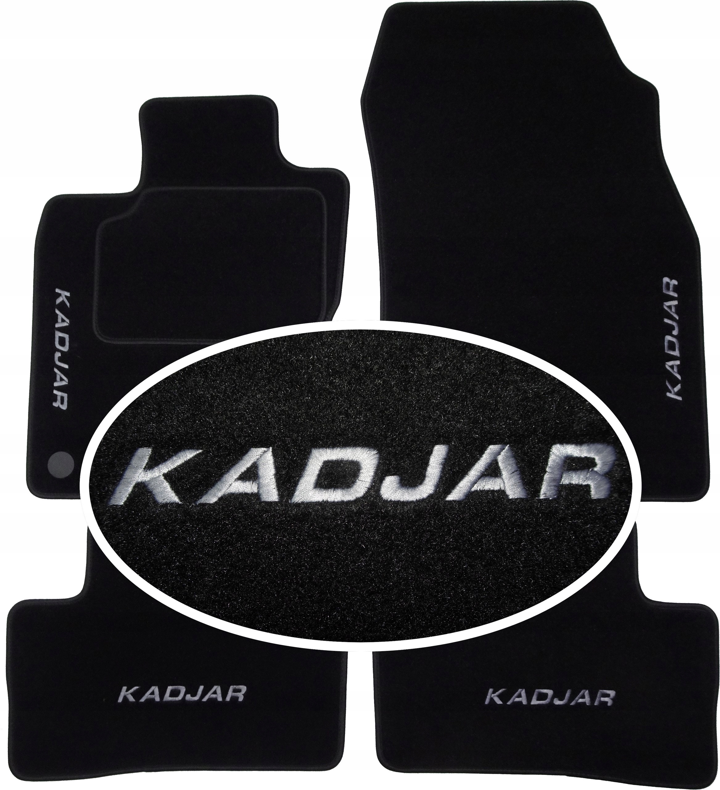 

Renault Kadjar 15-22r. Dywaniki Classic Haft CH4