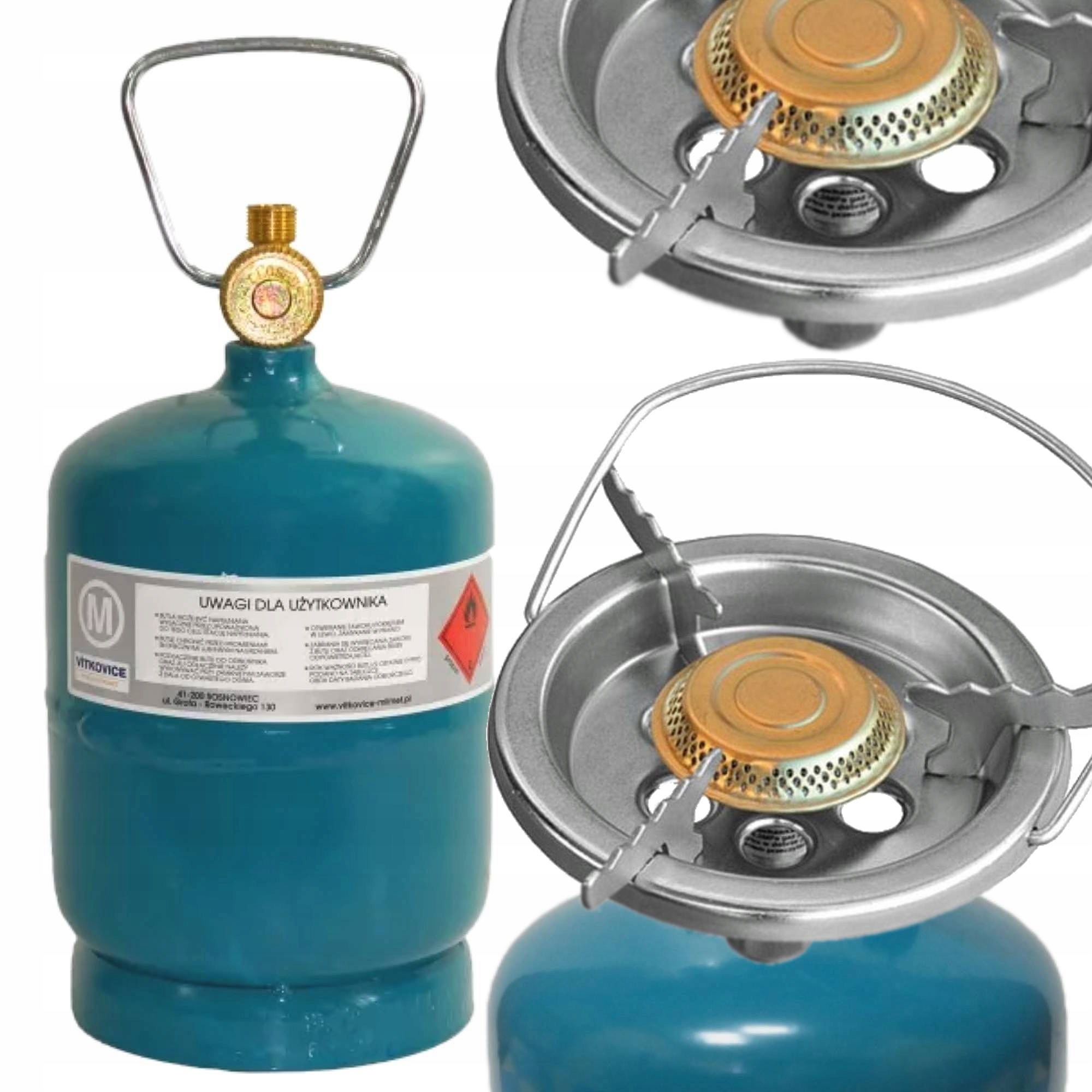 

Butla Gazowa Turystyczna 1kg Kuchenka 160MM