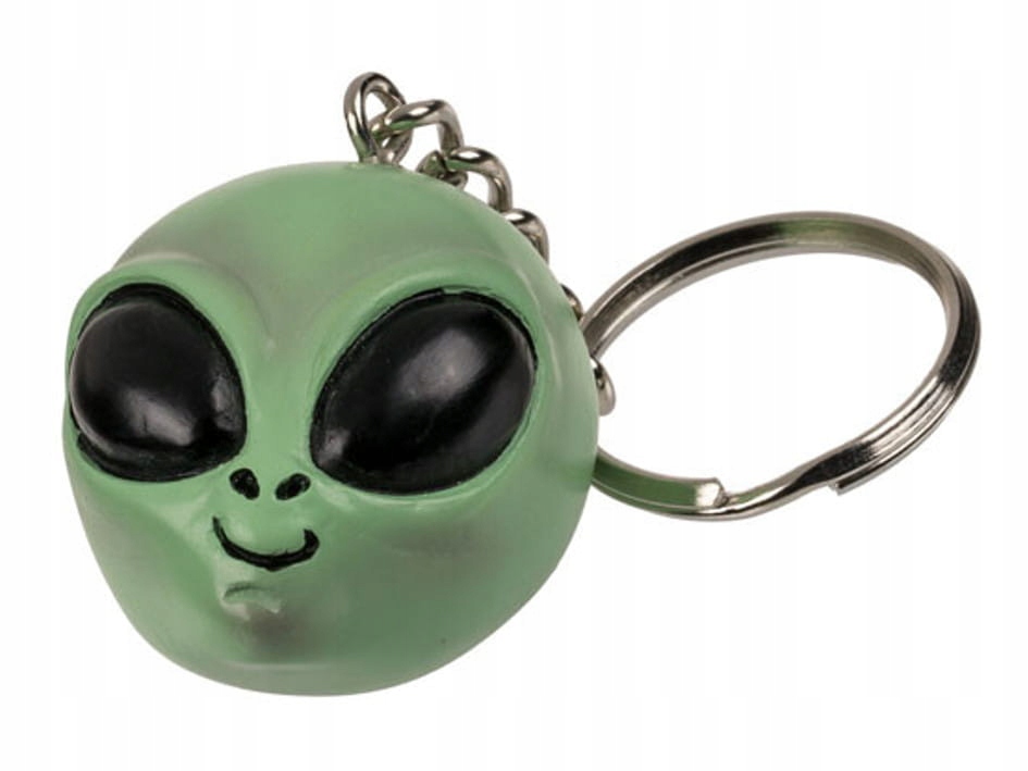 

Brelok Obcy Breloczek Ufo Ufoludek Kosmita Zielony