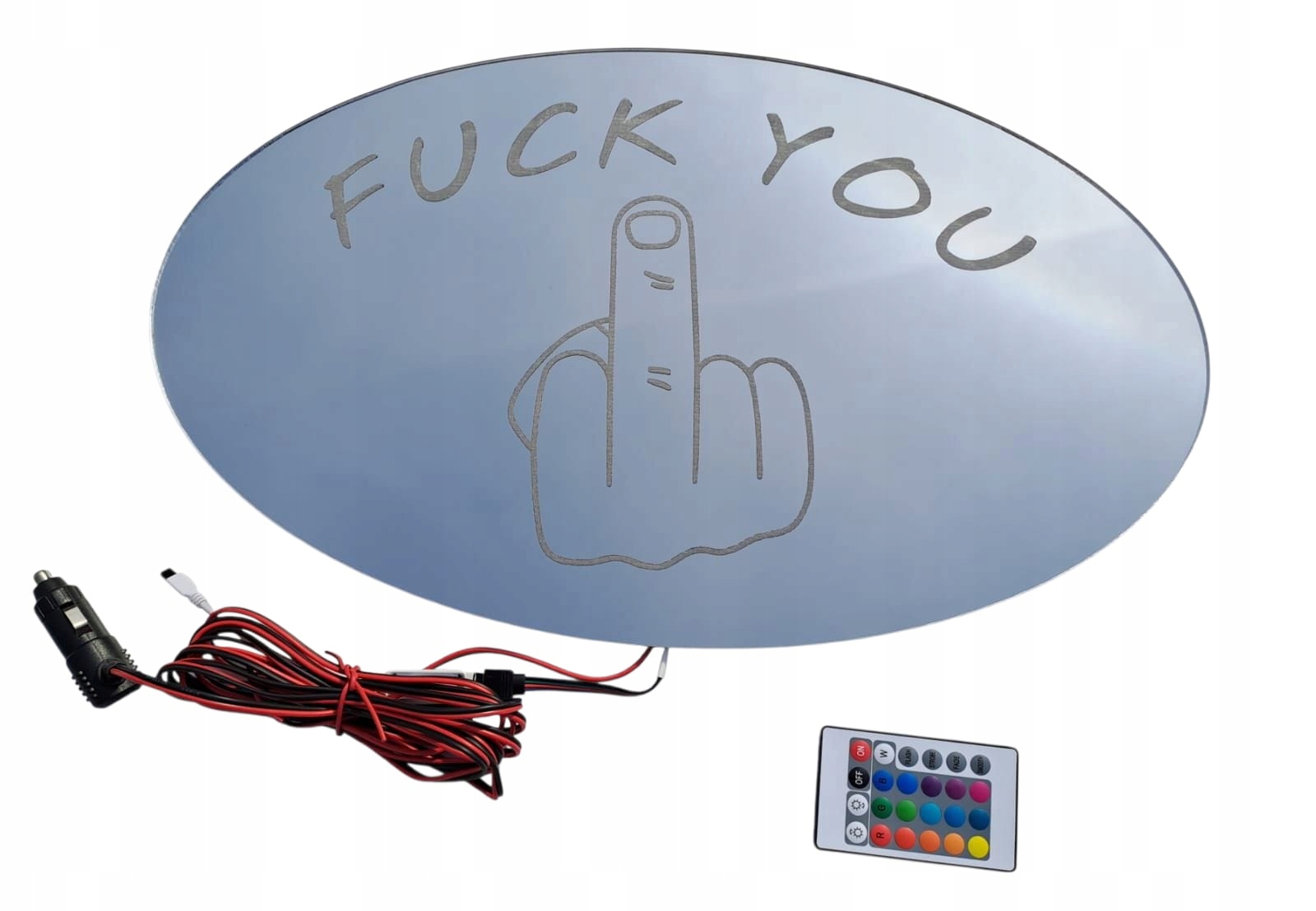 Zrcadlo Fuck You Určené Pro: Man Daf Scania Volvo Tir Lkw