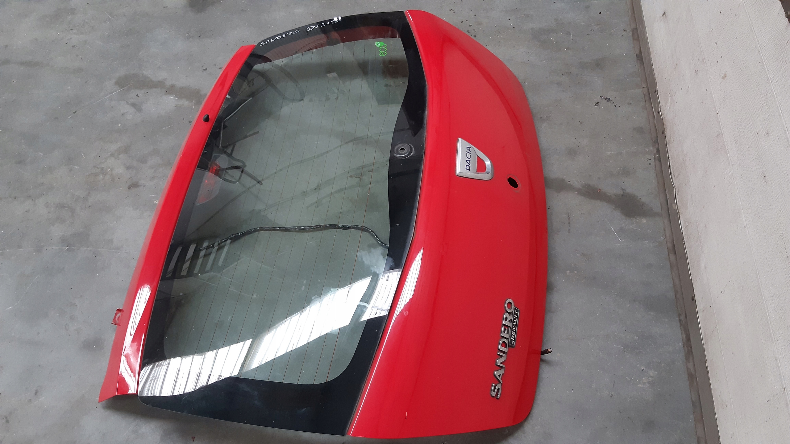 trunk door boot OV21D Dacia Sandero