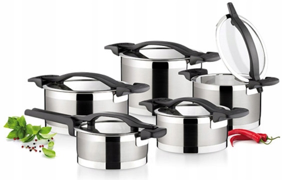 TESCOMA GARNKI ULTIMA 10 EL KOMPLET GARNKÓW