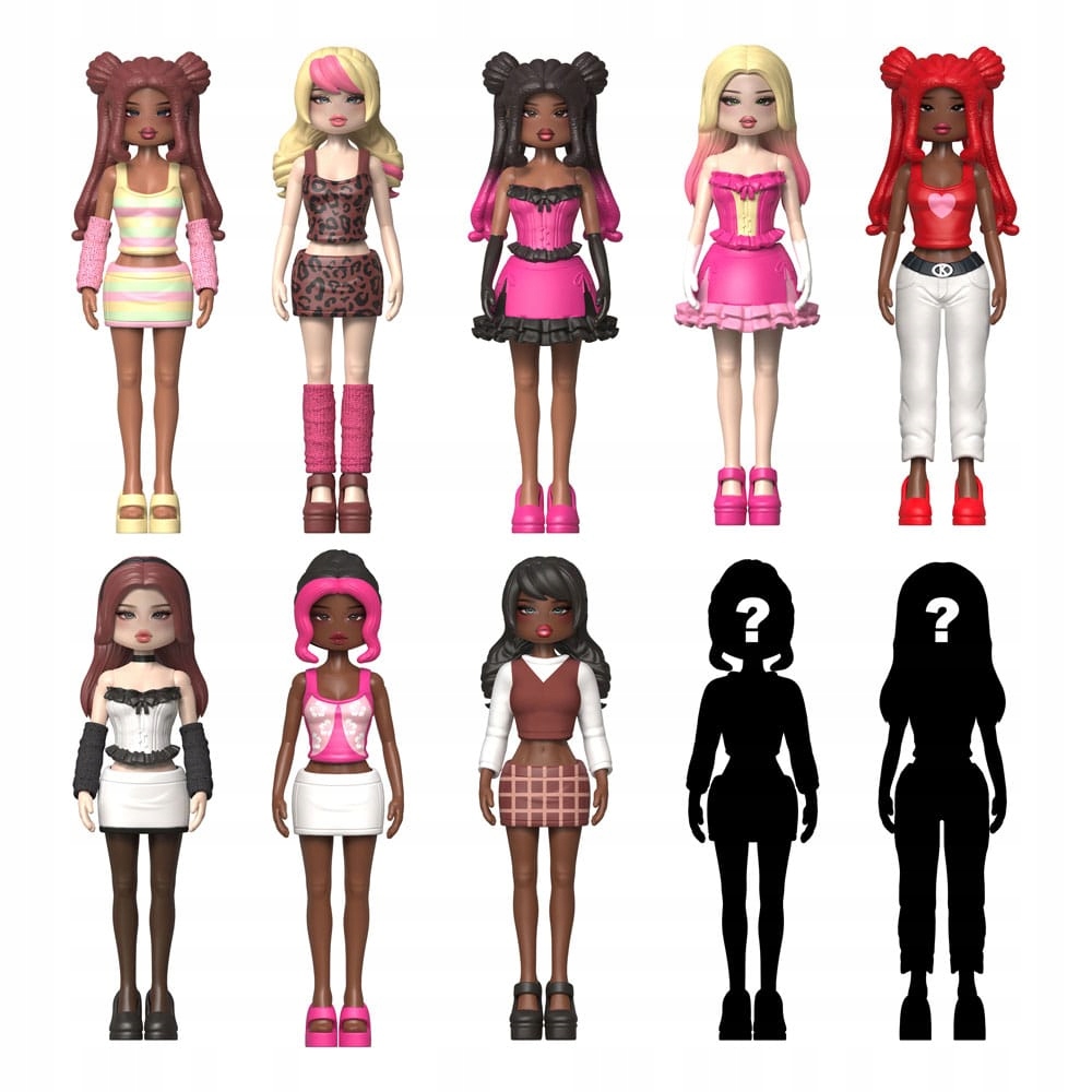 Výstavní sada „Dress To Impress Mystery“ – malé panenky 10 cm, série 1
