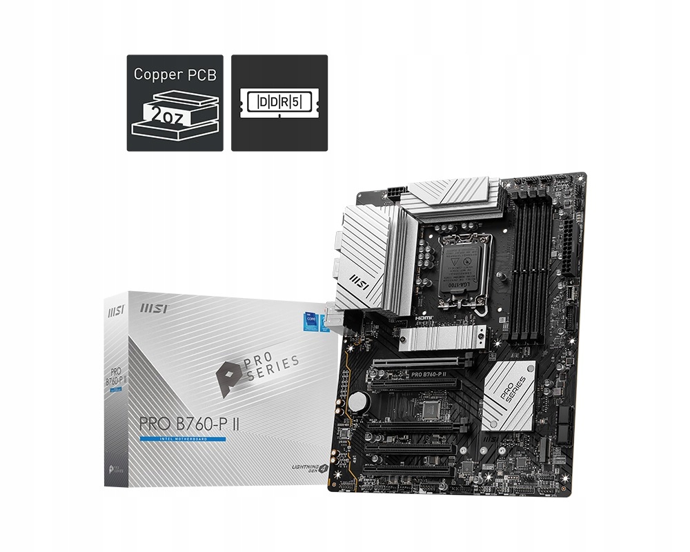 Msi Pro B760-P Ii/lga 1700/ATX