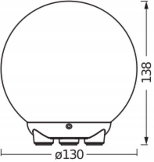 lampa kula kolory Ledvance Smart+ Wifi Ball Magic Mini RGBW USB Kolekcja 1