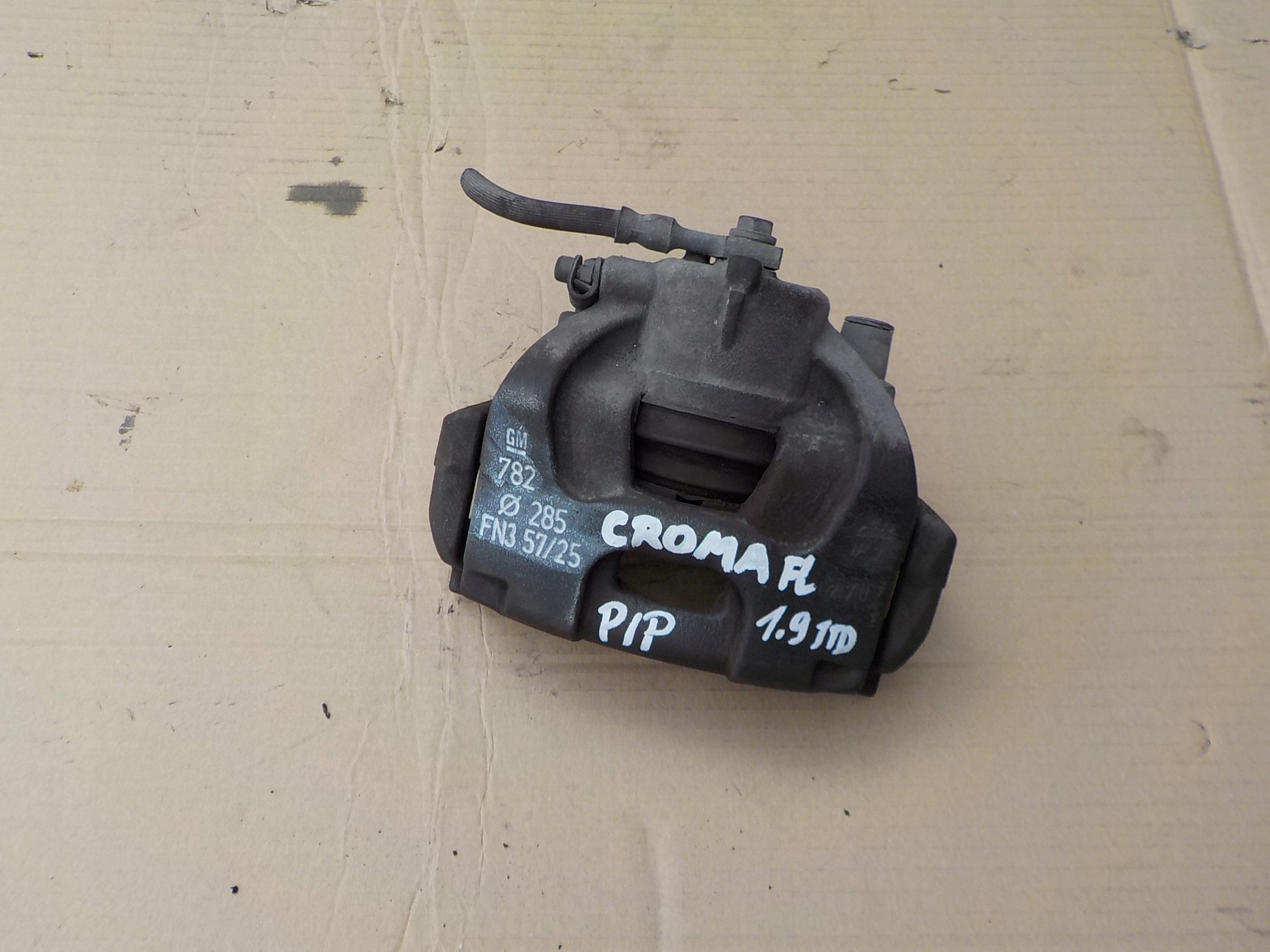 caliper right front fiat croma II 1,9 jtd 16v