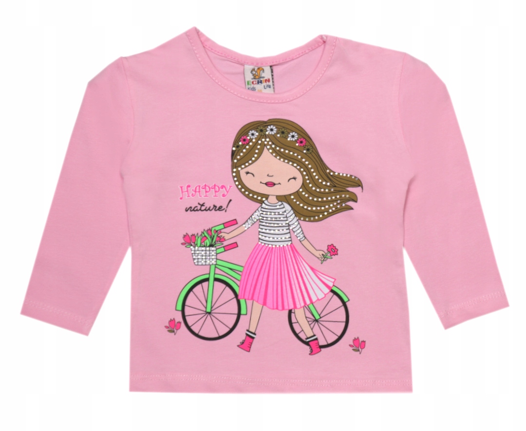 

Bluzka T-shirt dziecięca 86 nadruk bawełniana