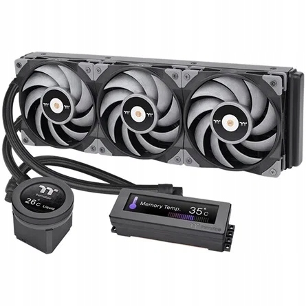 Thermaltake Floe Rc Ultra 360 водяне охолодження AiO, чорний,