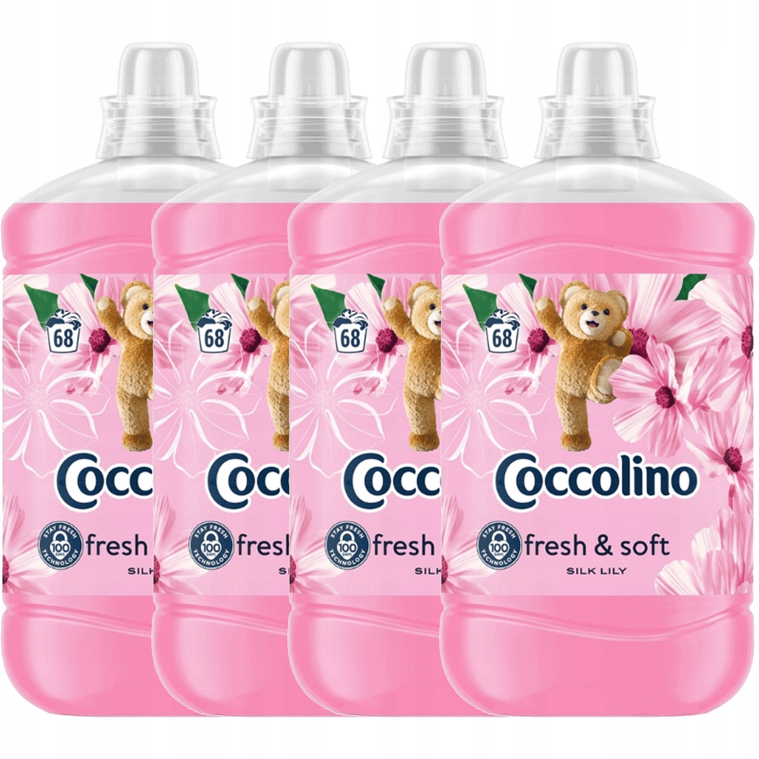 Coccolino Creations Silk Lily tekutá aviváž 1,7L 68 praní x4