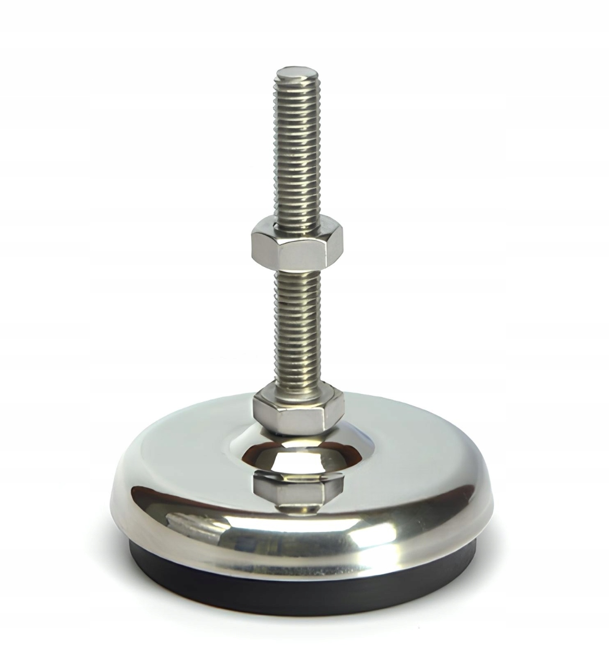 Nerezová vyrovnávací patka Inox 100 mm M16x150