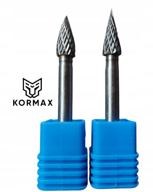 Fréza pilník vysokorychlostní rotační 8 mm na kov s karbidem Set 2ks