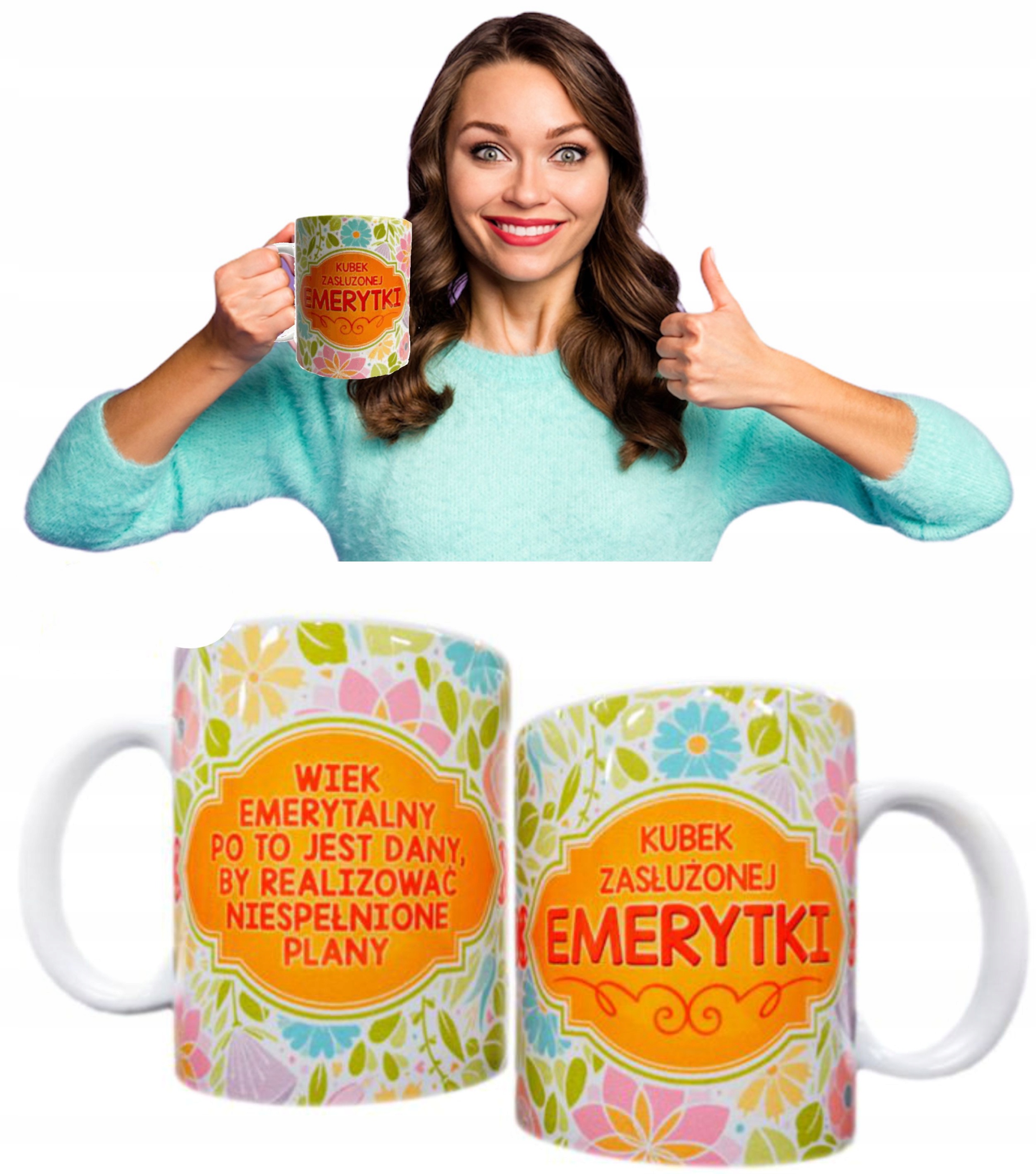 

Kubek Na Emeryturę dla emerytki emeryta