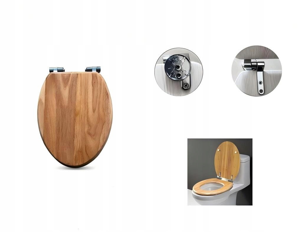 Wc sedátko Mdf 18" – víko Wc s kovovými panty