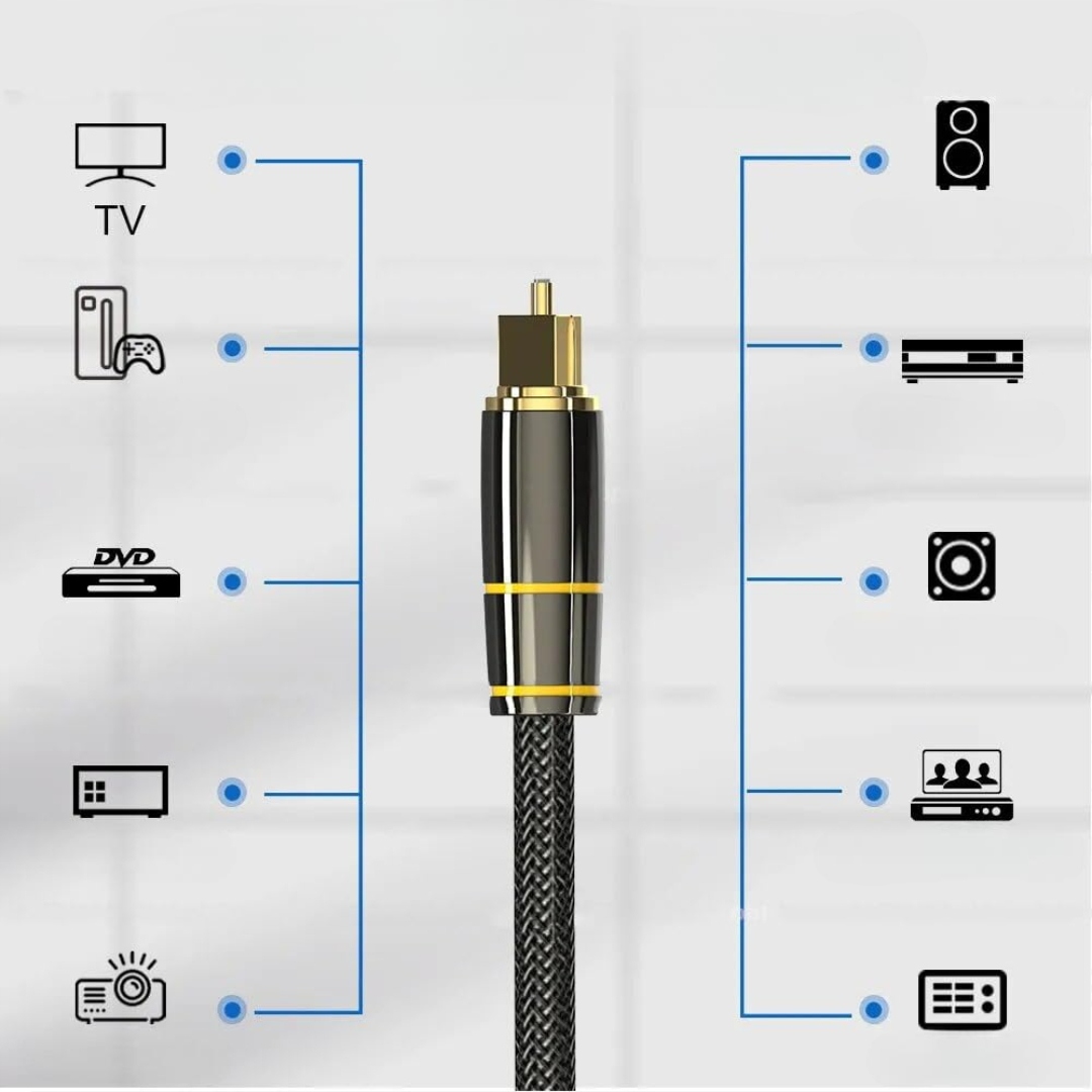 KABEL OPTYCZNY TOSLINK AUDIO SPDIF 2M Marka inna