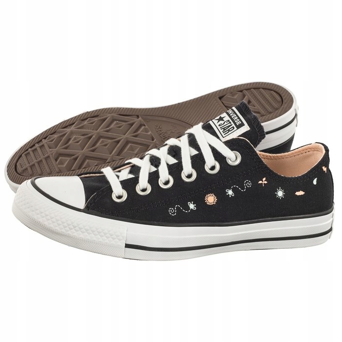 Tenisky Converse Ctas Ox Black/Cheeky Coral/White A03520C černé