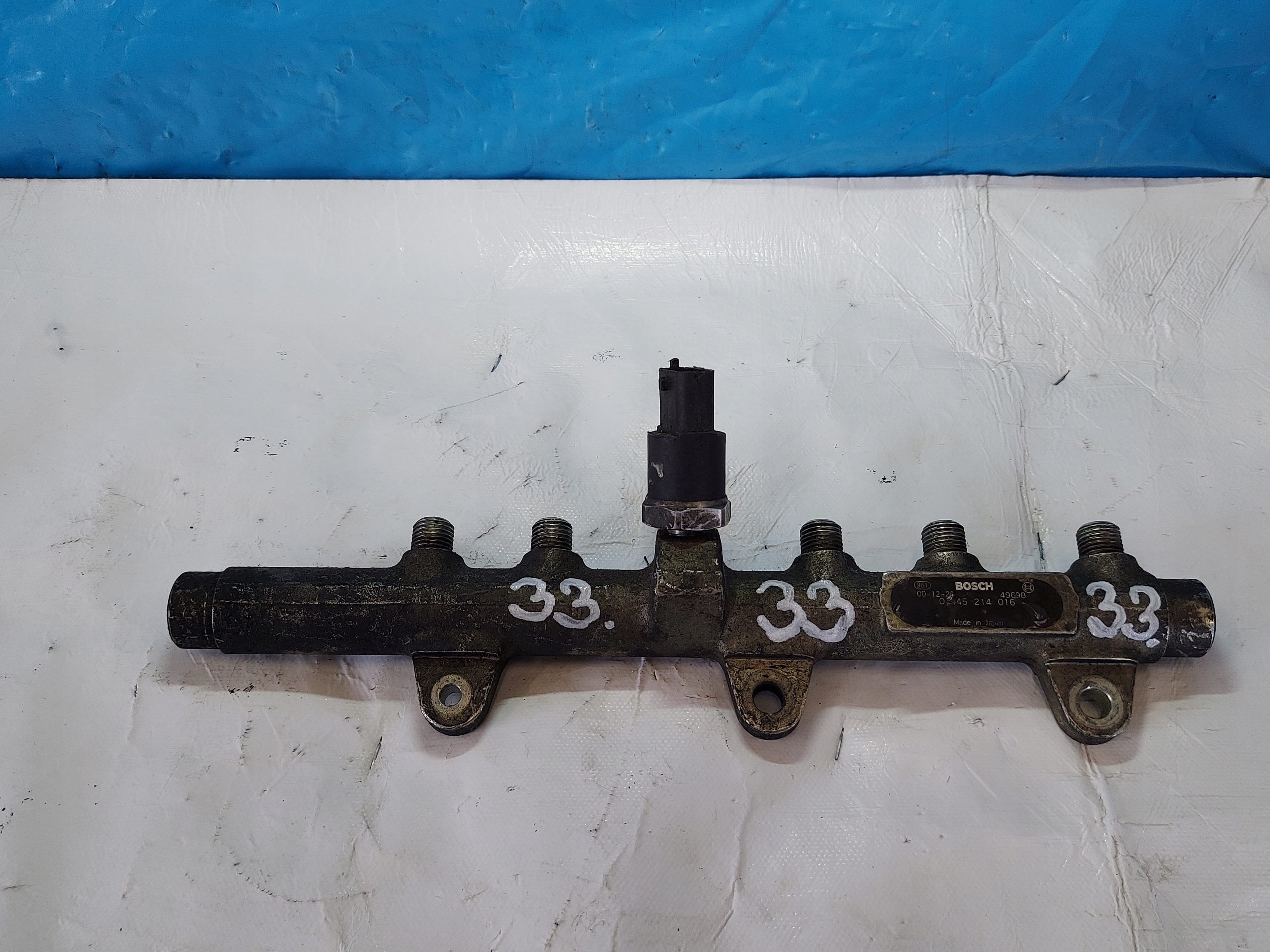Rampe injection FIAT STILO 1.9 JTD 0445214016
