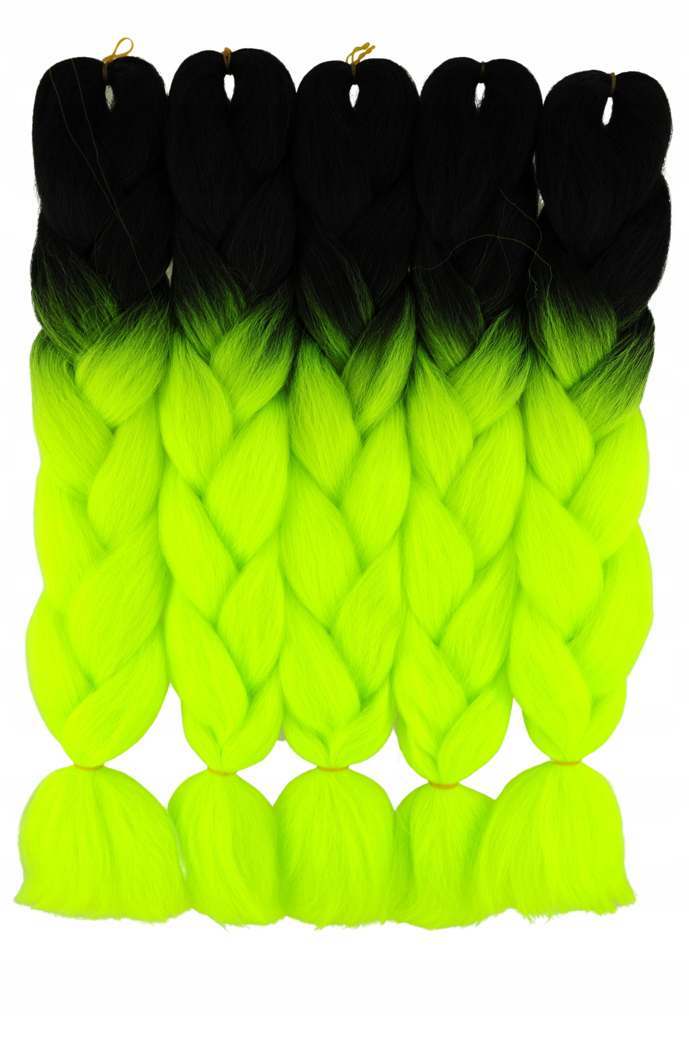 WŁOSY SYNTETYCZNE KOLOROWE WARKOCZYKI OMBRE 2-20 Marka Smart Colours