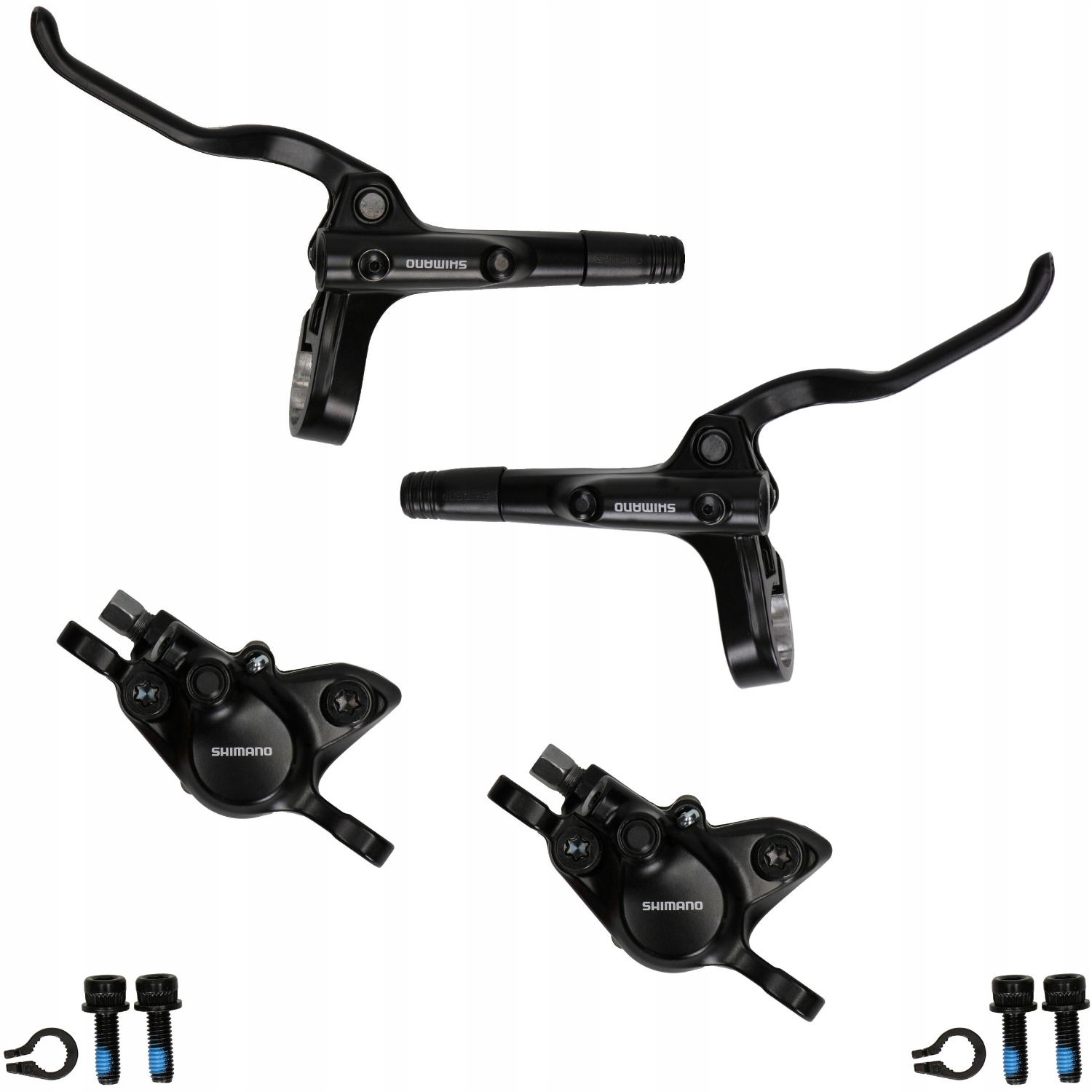 

Shimano BR-MT200 Hamulce hydrauliczne Przód+tył