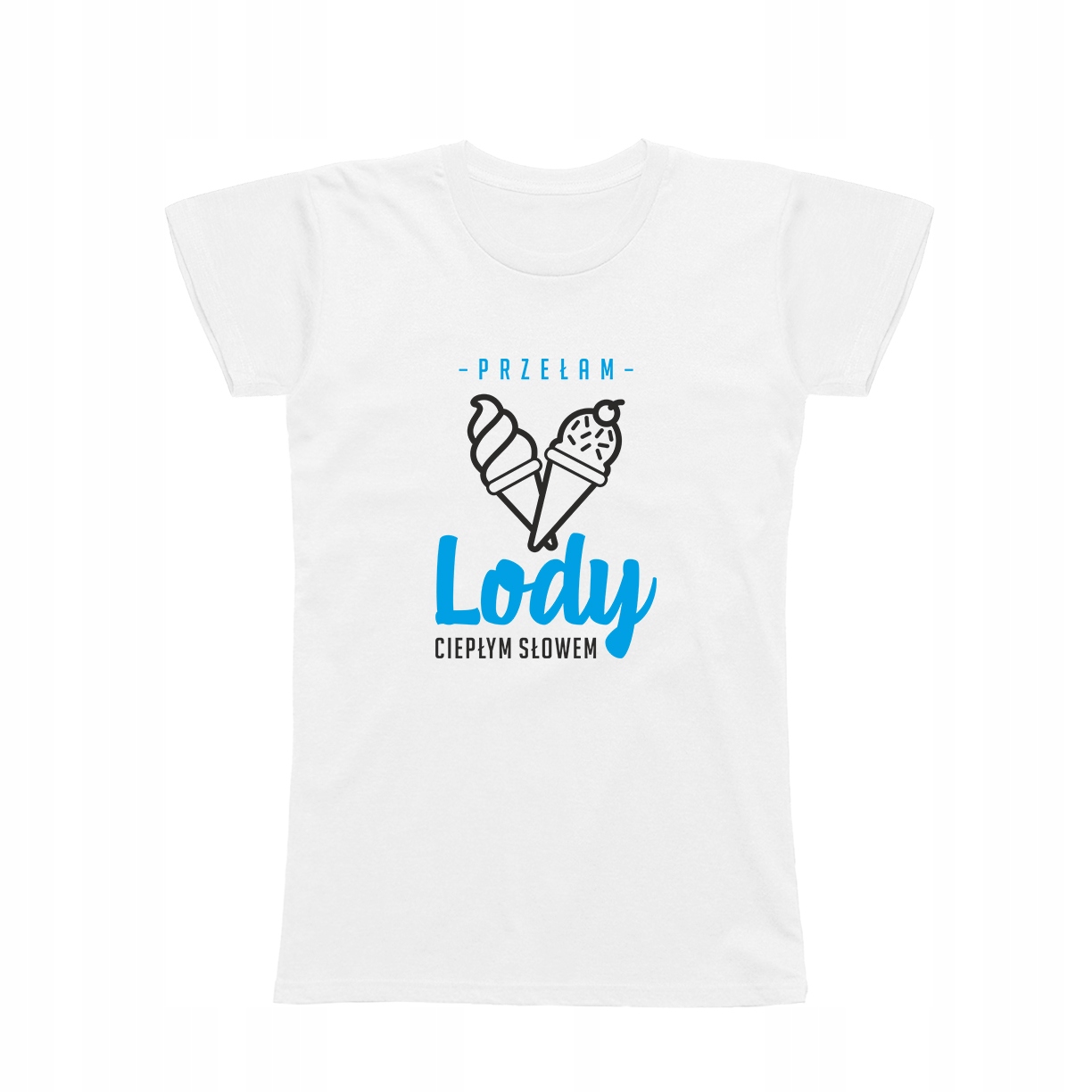 

XXL - Koszulka T-shirt Przełam Lody Śmieszna