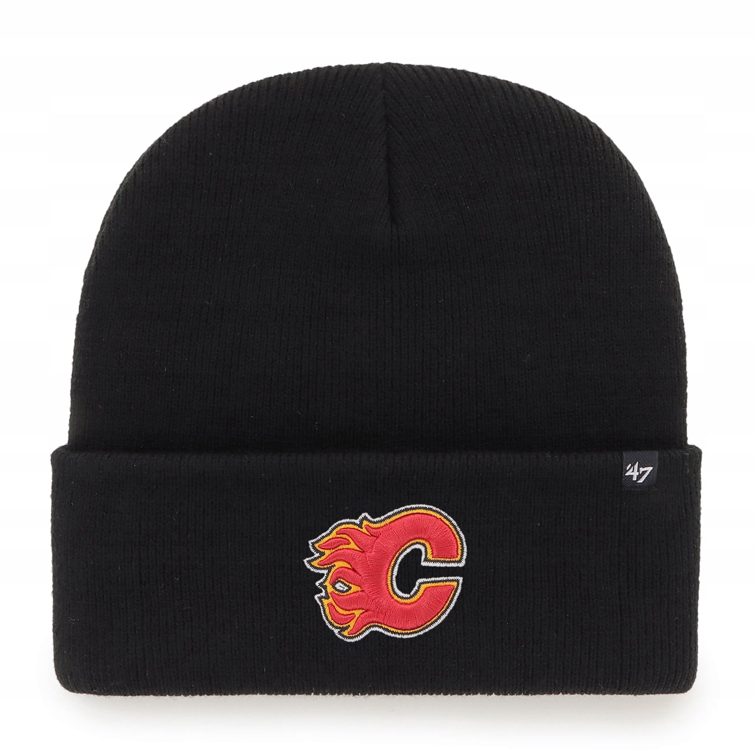 Pánská zimní čepice Calgary Flames Nhl Haymaker '47 Cuff Knit Black