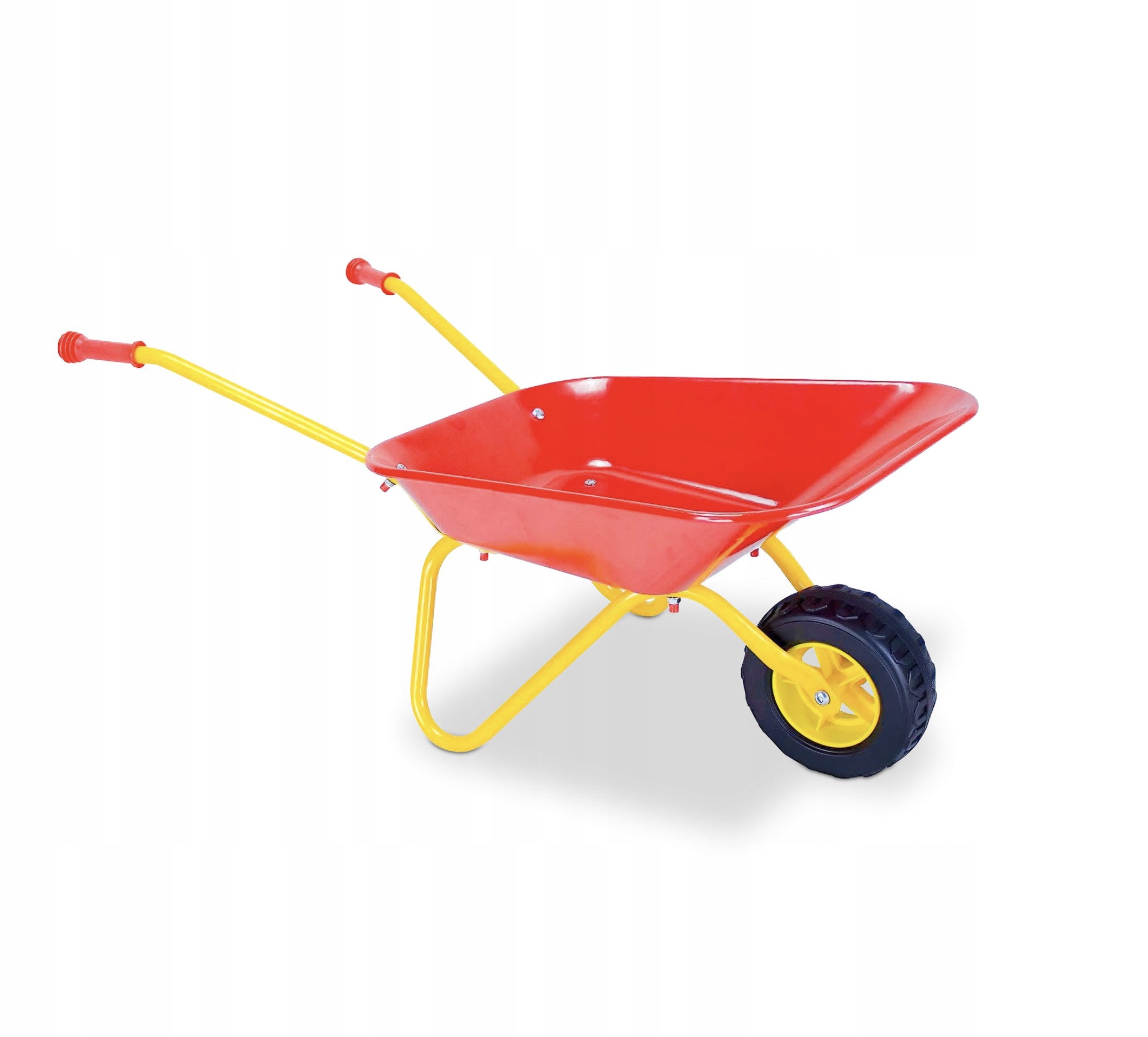 TACZKA DZIECIĘCA RÓŻOWA OGRODOWA METALOWA DO PIASKU