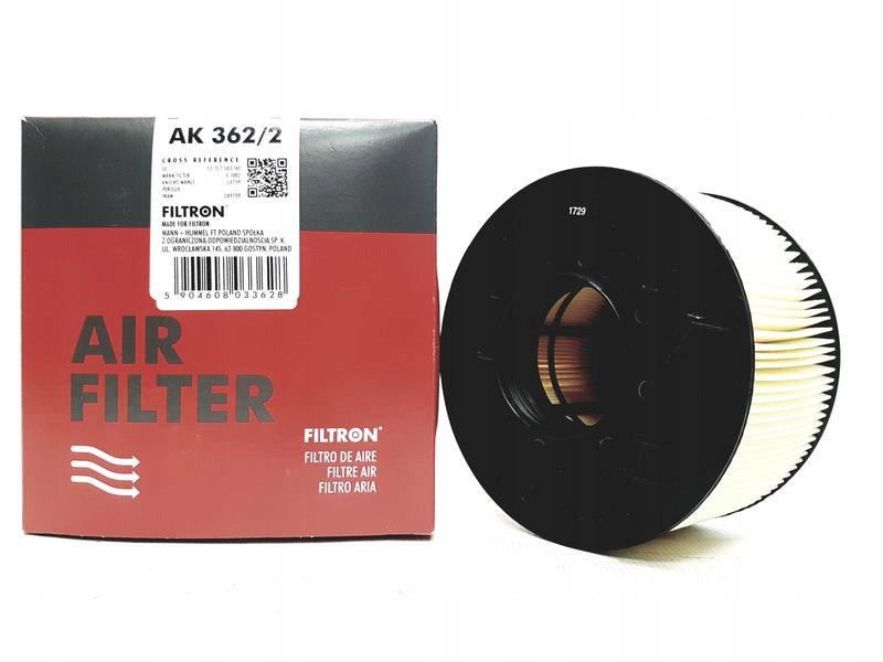 

Filtron Filtr Powietrza AK362/2 Bmw E46 316 318