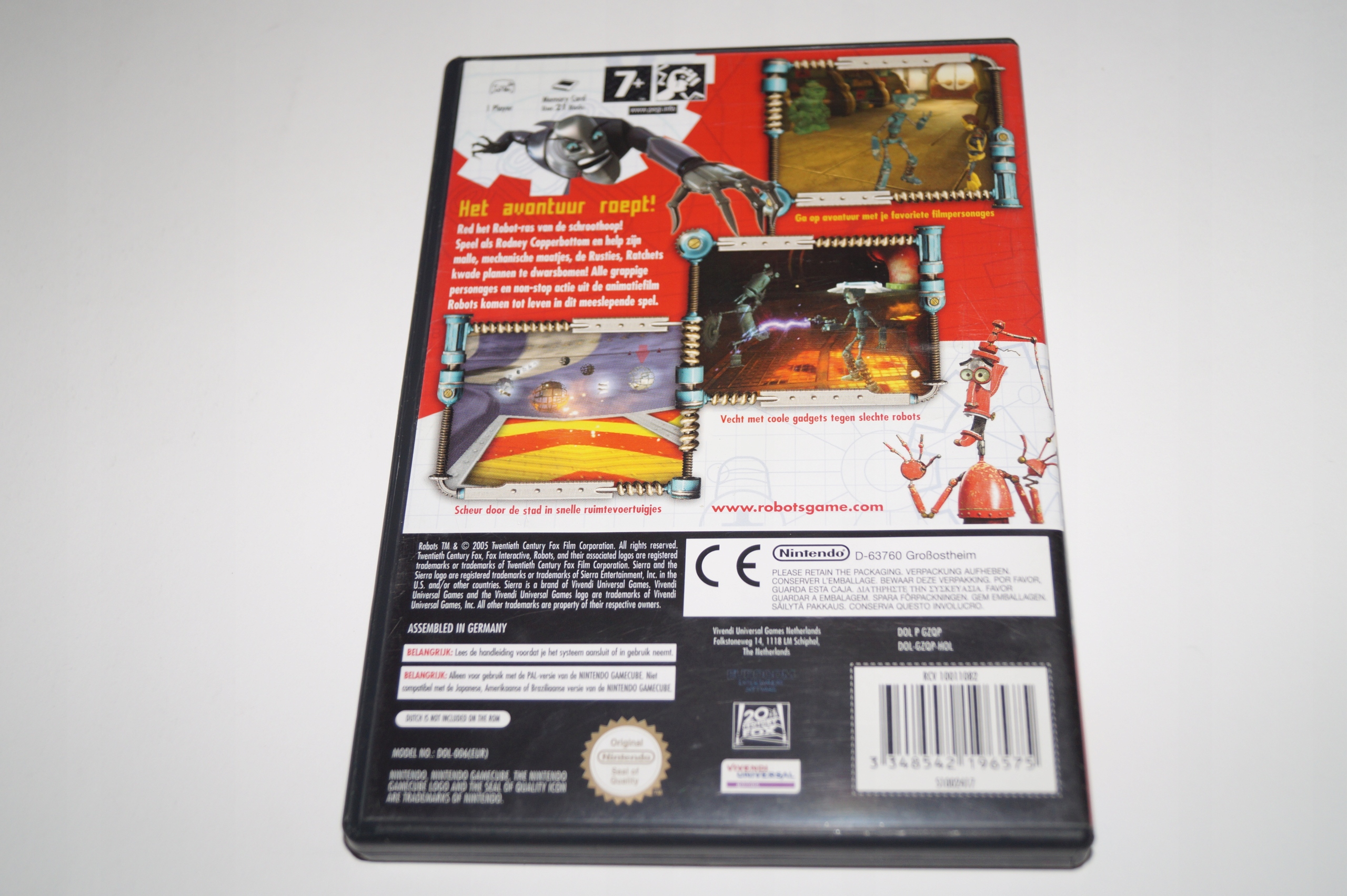 Robots Nintendo Gamecube PAL Tytuł Robots Gamecube Nintento Pal